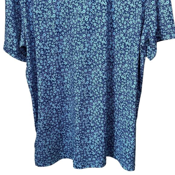 US Open Men’s Polo Size XL Golf Purple‎ Blue Floral - Picture 10 of 13
